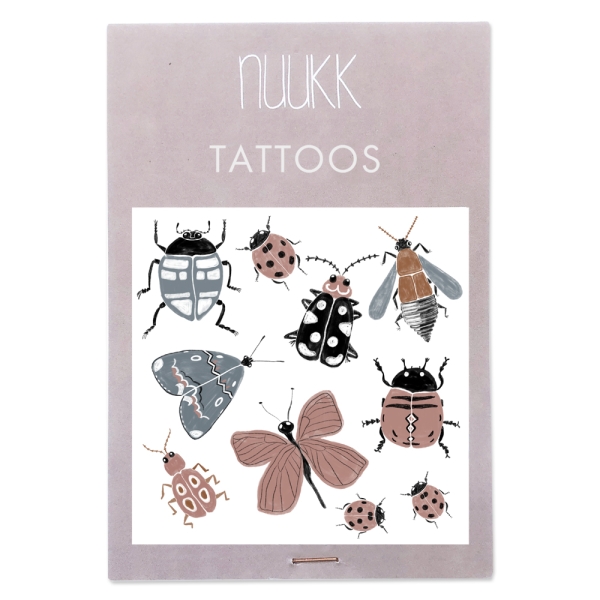 NUUKK Vegane Kindertattoos “KÄFERCHEN”